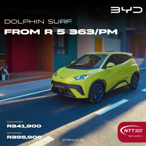 BYD Dolphin Surf special offer from NTT BYD