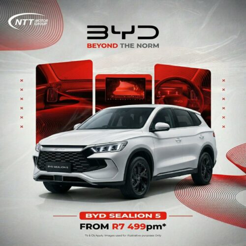 BYD Sealion 5 image from NTT BYD