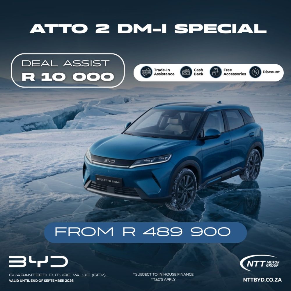 BYD Atto 2 DM-i image from NTT BYD