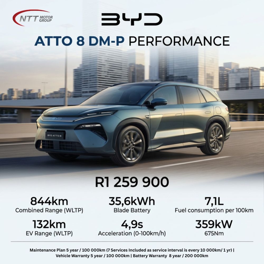 BYD Atto 8 DM-P Performance Special Offer