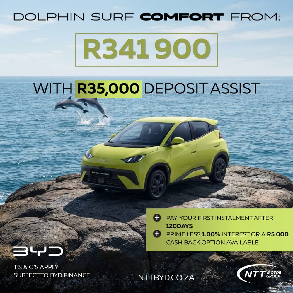 BYD Dolphin Surf Comfort Deposit Assist image from NTT BYD
