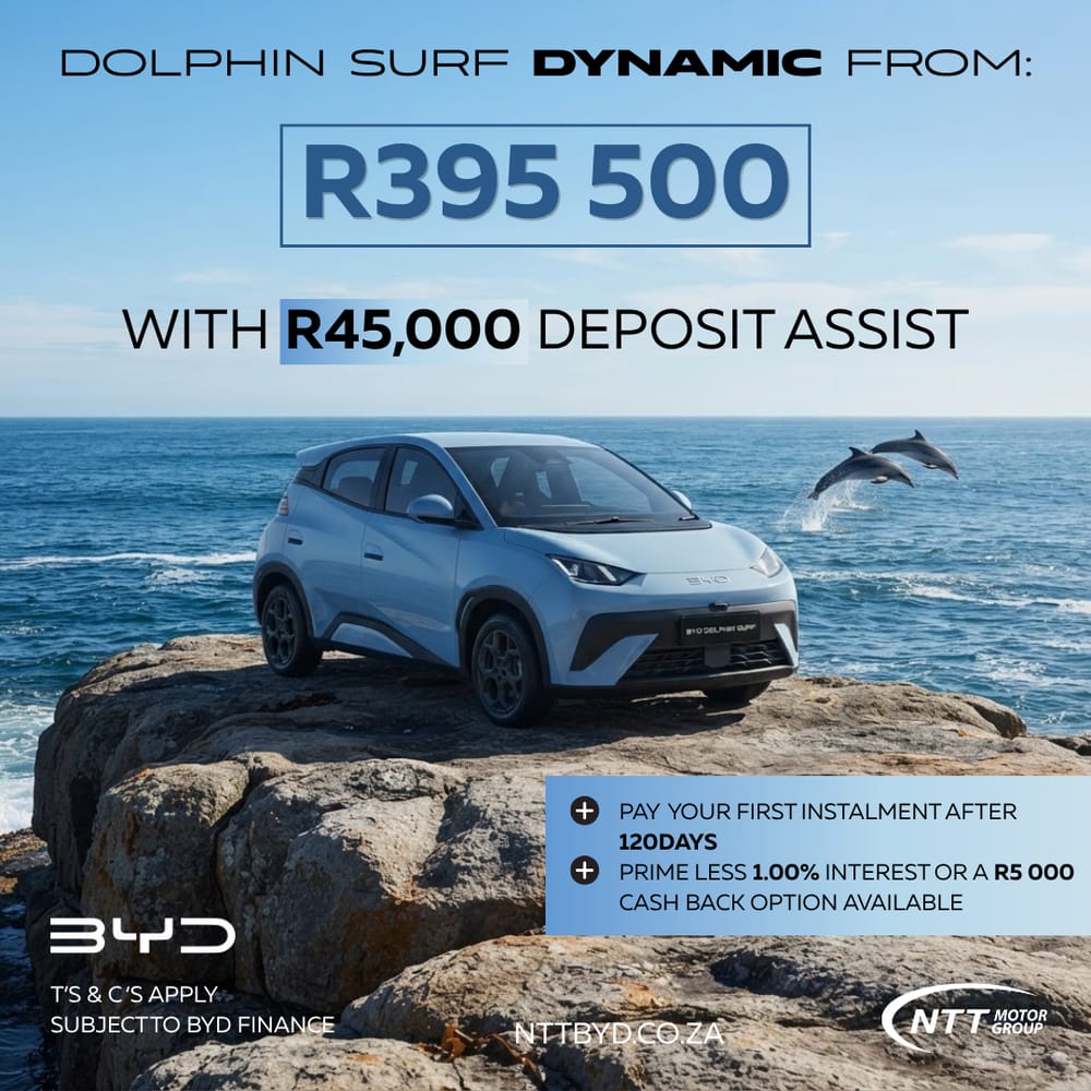 BYD Dolphin Surf Dynamic Deposit Assist image from NTT BYD